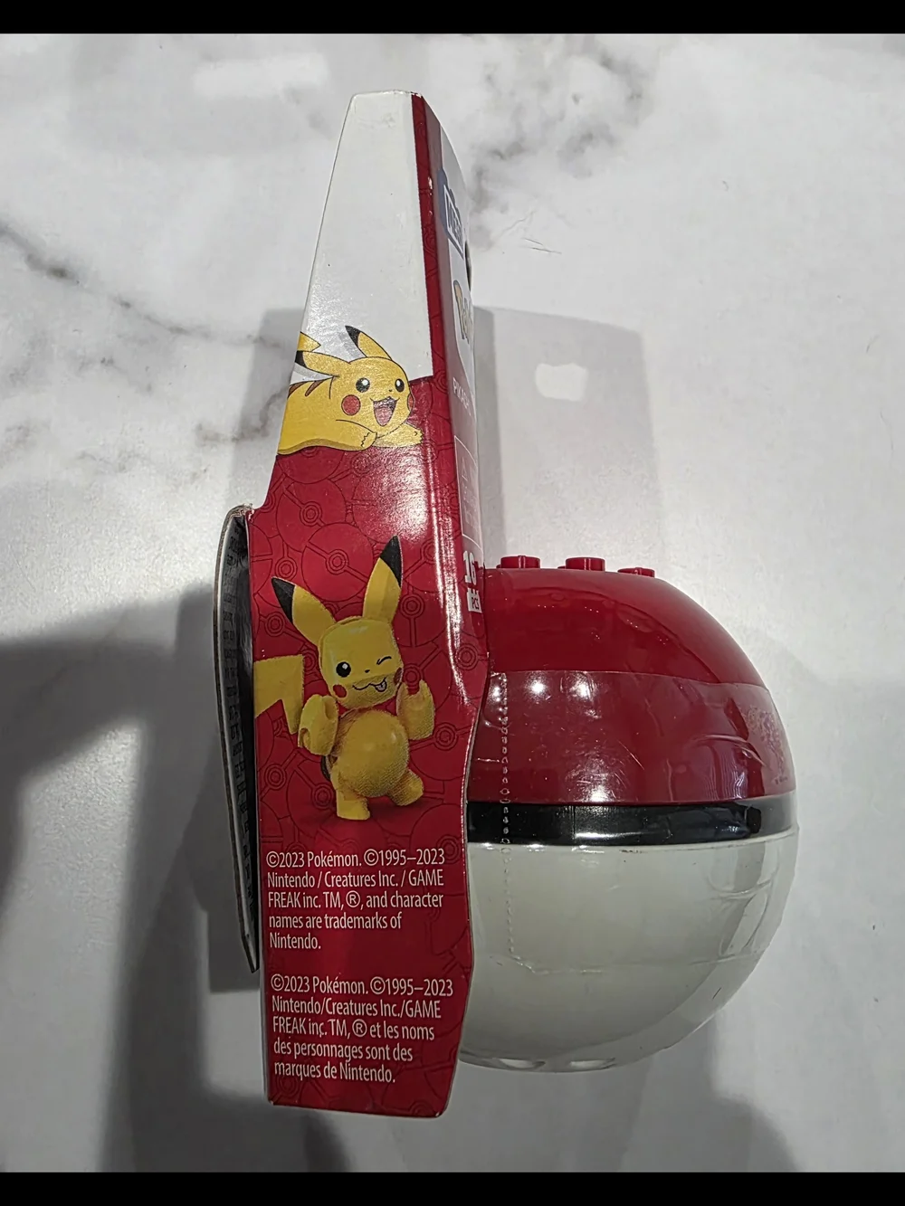 Pokémon Mega Construx Poke Ball Pikachu Building Set 16 Pieces Toy Pokemon